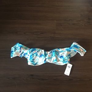 Off the shoulder swim top NWT